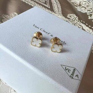 Van Cleef & Arpels Classic White  Earrings